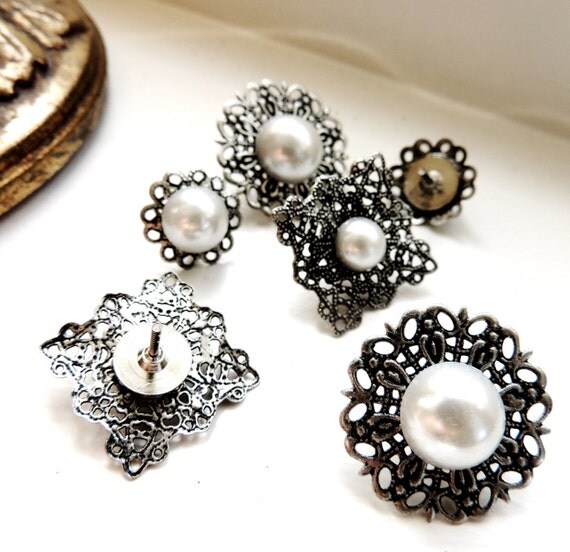 Push Pins Thumbtacks Pushpin Decorative Thumb Tack Pearl