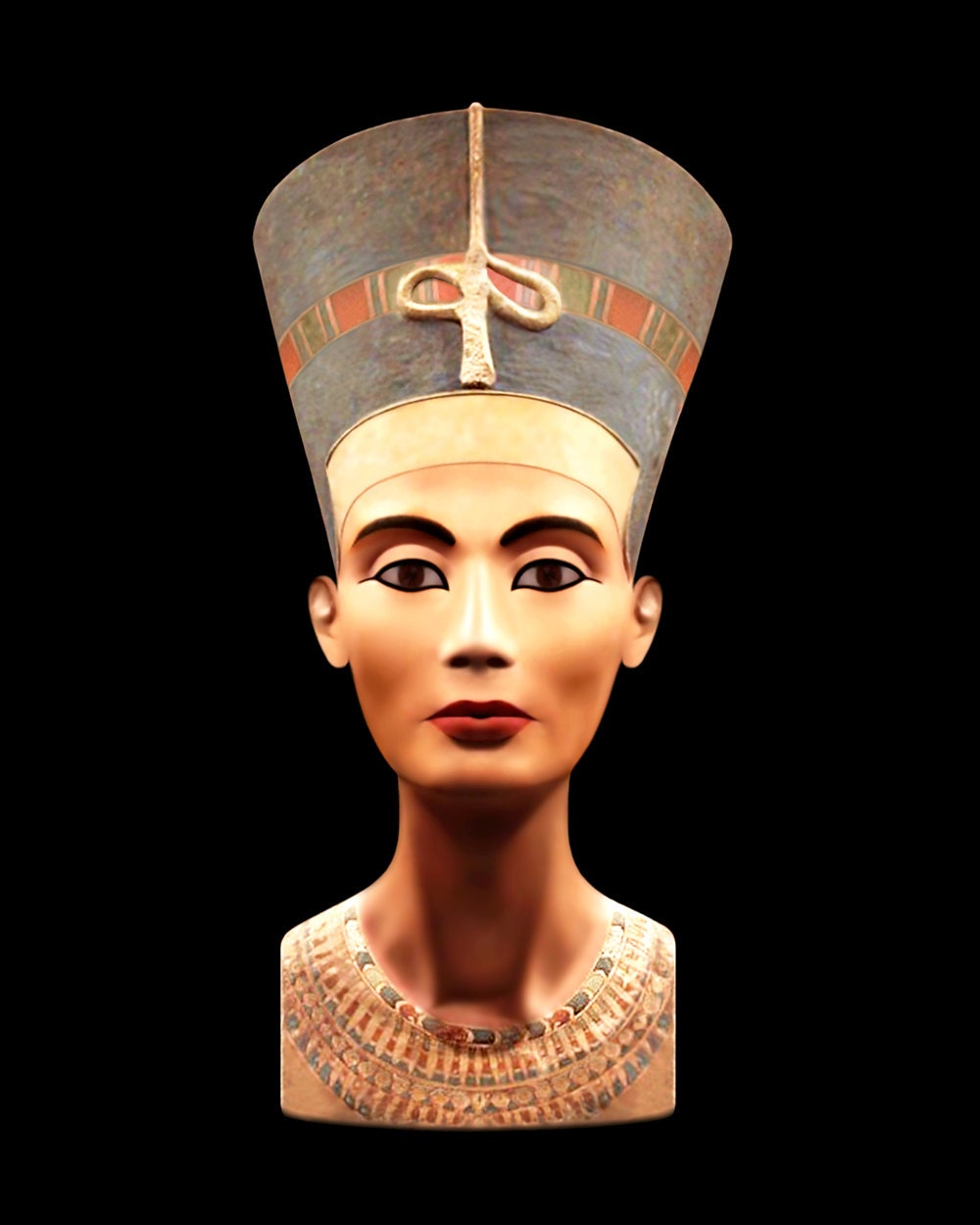 Nefertiti Forever / 3D Digital Bust Restoration / Beautiful