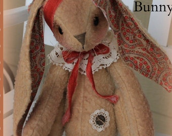 Primitive Bunny Pattern Binny the Bunny Spring ePattern