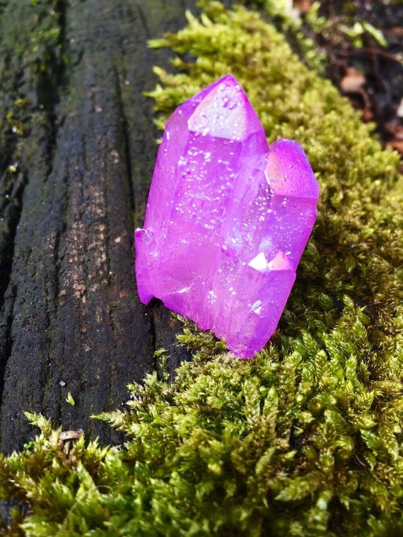 purple angel aura quartz meaning