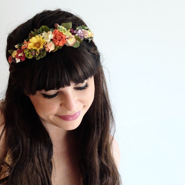 Flower Crowns DIY Flower Crown Kit & Bridal by OhDinaFlowerCrowns
