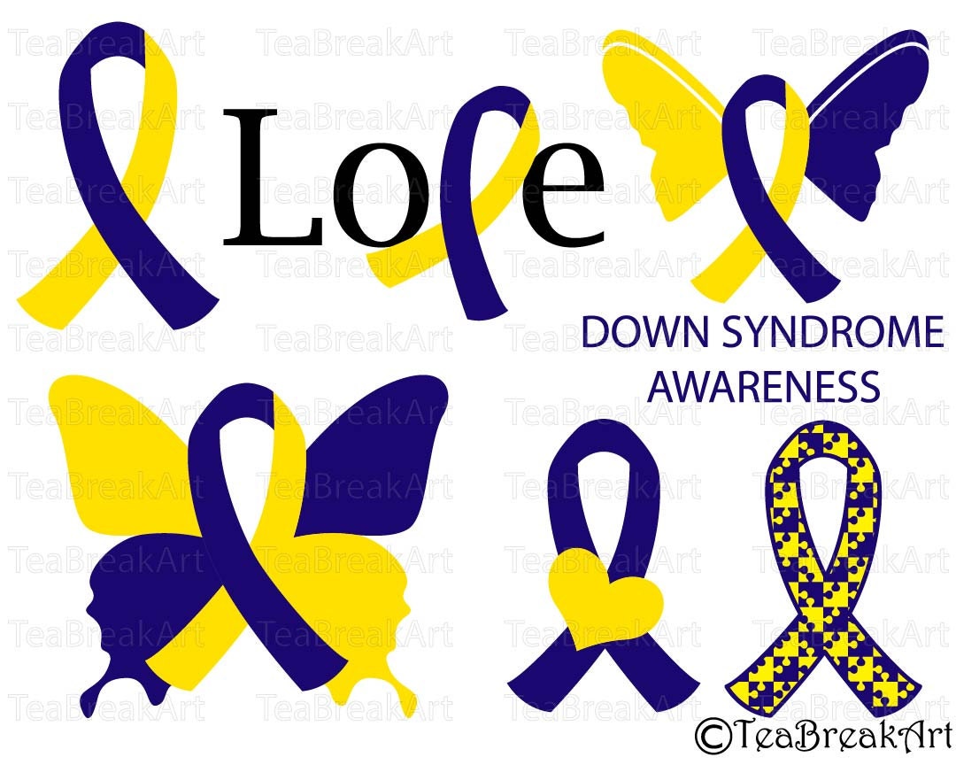 Down Syndrome Ribbon Svg Free Png Free Svg Files Silhouette And | My ...