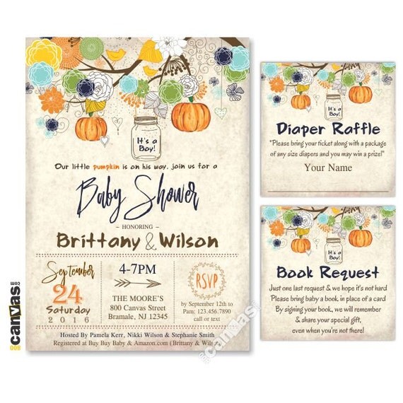 Autumn Baby Shower Invitations 10