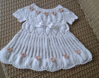 Flower girl dress, crochet,lace for wedding day