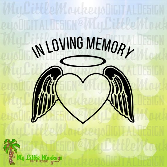 Download In Loving Memory ~ Memorial Decal ~ Car Decal ~ Memorial T ...