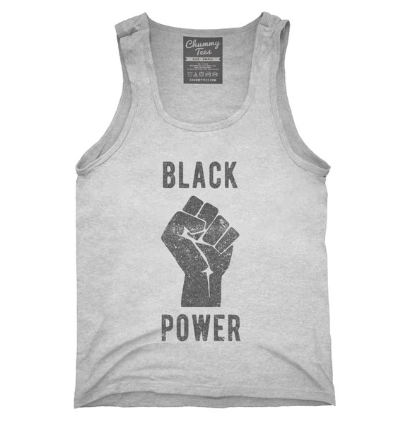 Black Power Fist TShirt Hoodie Tank Top Gifts by ChummyTees