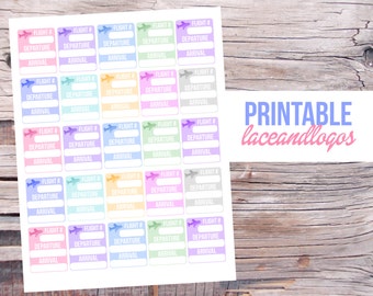 planner stickers printable sea beach mermaid ocean fish summer condren glam erin vertical planning happy