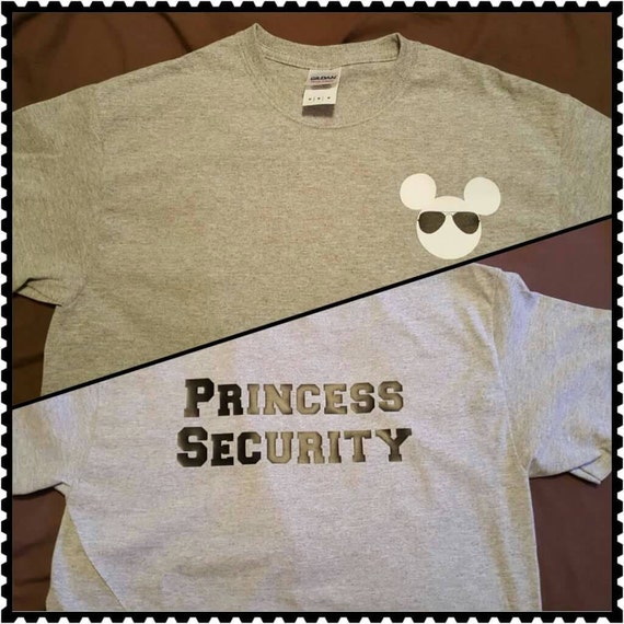 disney princess security shirt