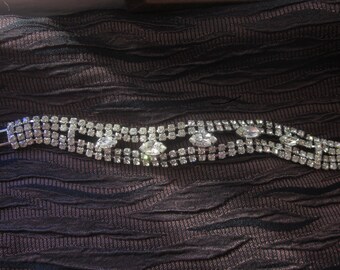 Vintage Rhinestone Bracelet
