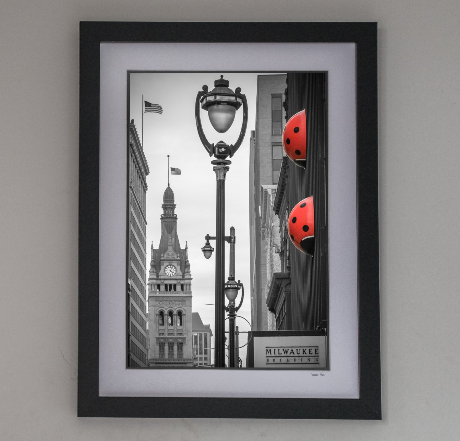 Milwaukee Photography Canvas Frame 14x18 or