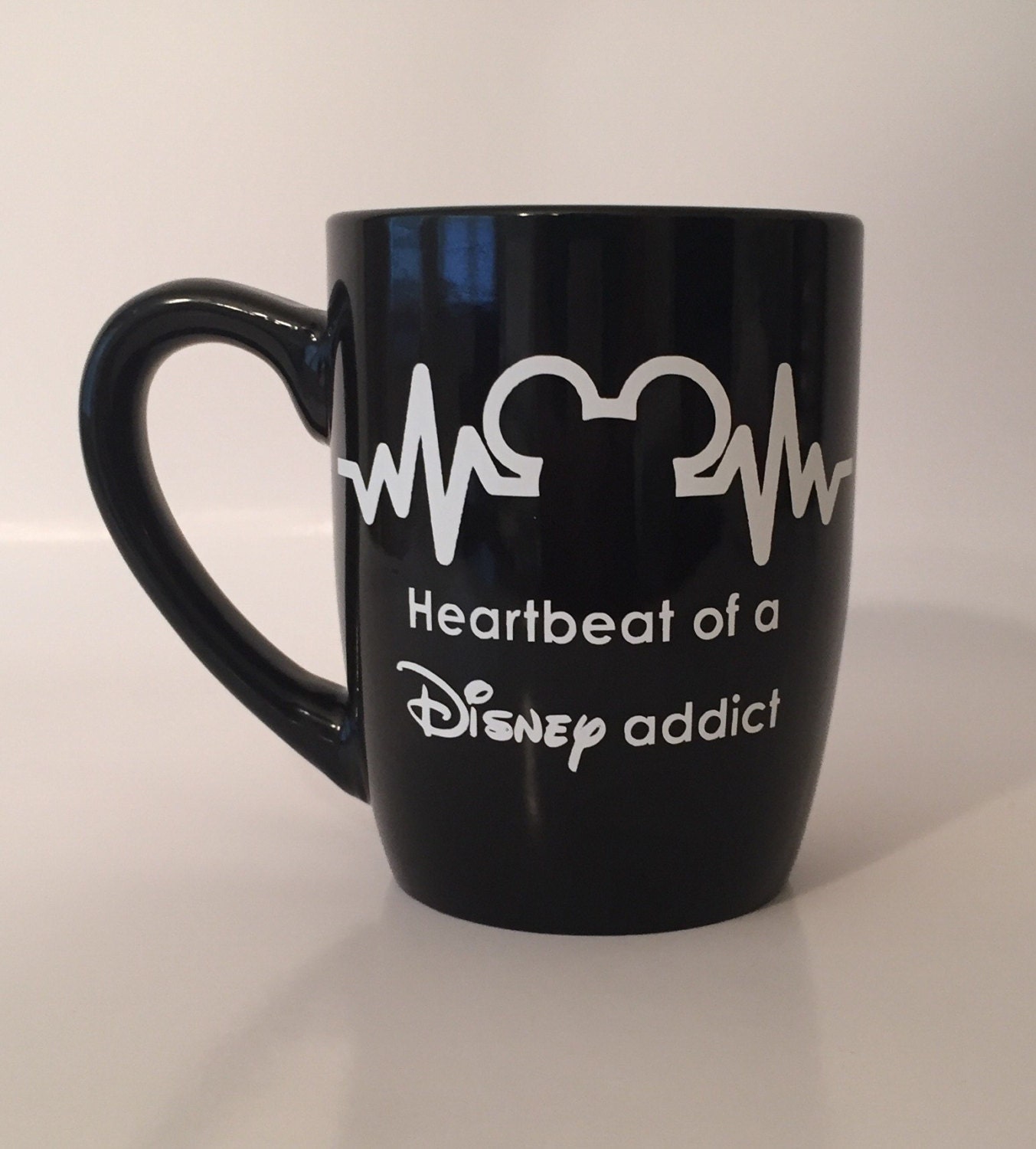 Heartbeat of a Disney Addict Coffee Mug