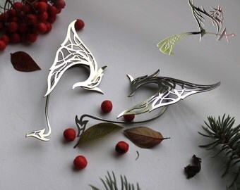 Elf Ear Cuff | Dragon Ear Cuff | Fantasy jewelry | Handmade Ear Cuff