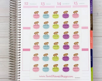 Kawaii Dog Groomer Stickers