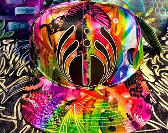 Hand Painted Bassnectar Logo Snapback (Free Shipping)