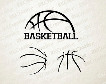 basketball svg file, svg file, dxf file, sports svg file, ball graphic elements svg, vector eps, dxf, file, png, jpg, cut file, silhouette