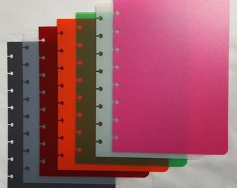 Cover Pair, Junior / Half-Letter Size, Disc Punched/Discbound