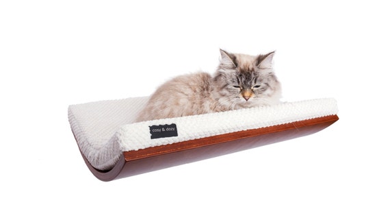 Wall mounted shelf cat furniture cat bed cat house by ...