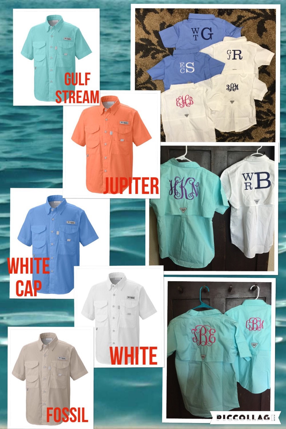 Monogrammed Toddler Fishing Shirt