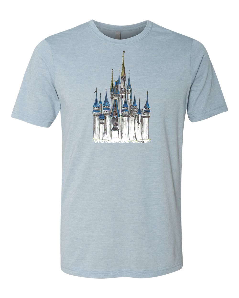 cinderella castle shirt