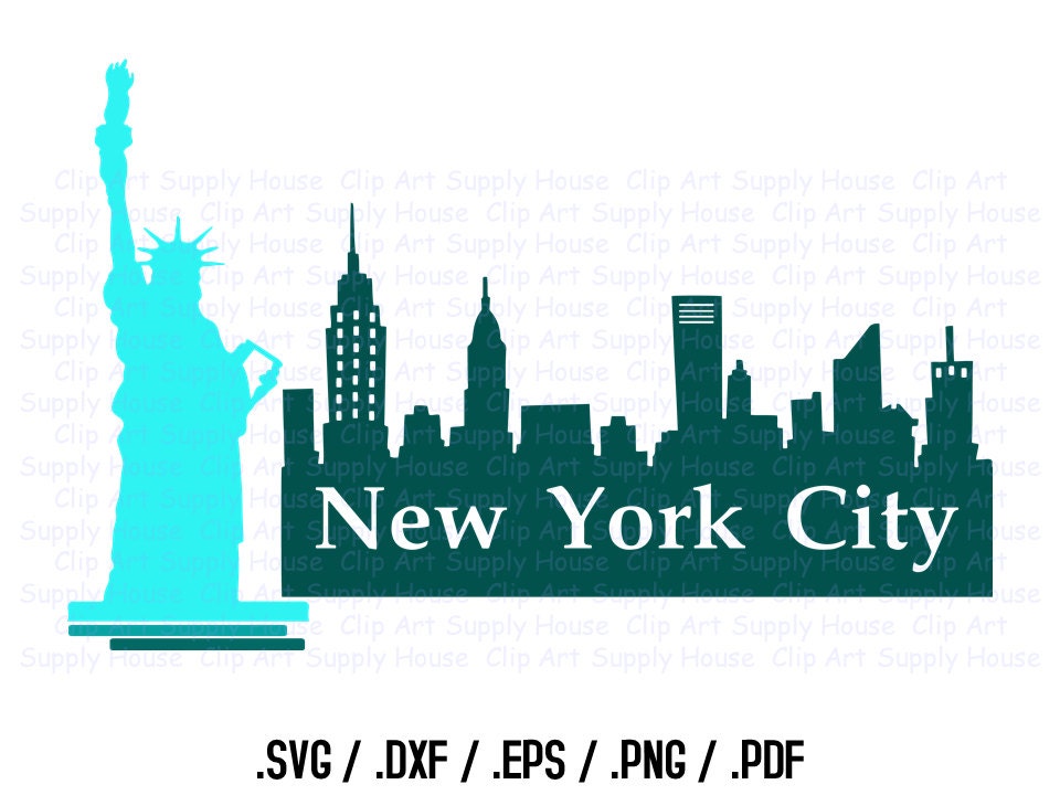 New York City Clipart Designs Use With Cricut Design Space