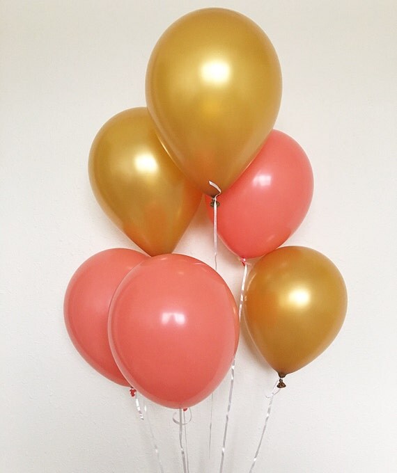 Gold Latex Balloons 43