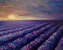 Popular items for lavender painting on Etsy