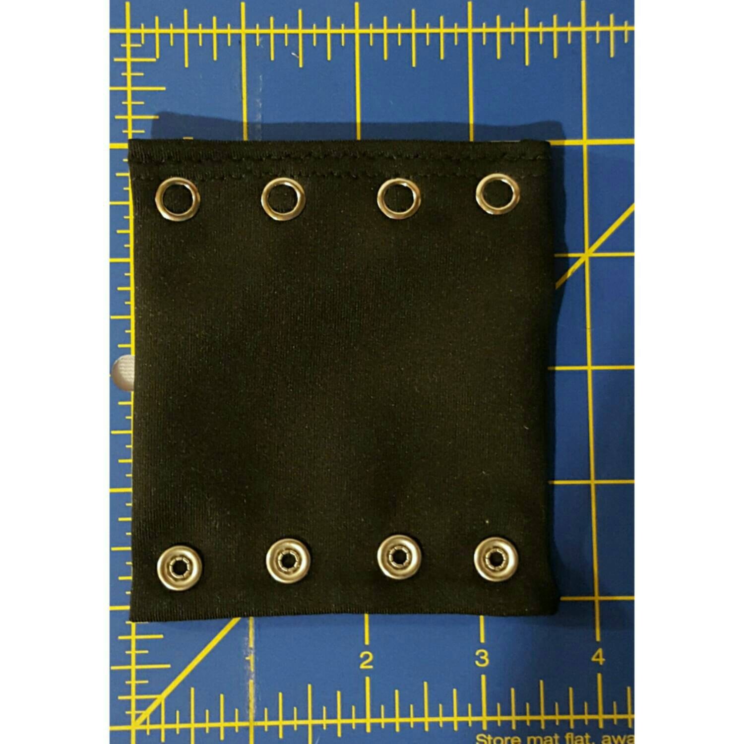 Black Bodysuit Extender Rectangular Shape 4 6 or 8 inch