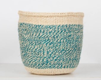 Natural Woven Storage Basket by TheBasketRoom on Etsy