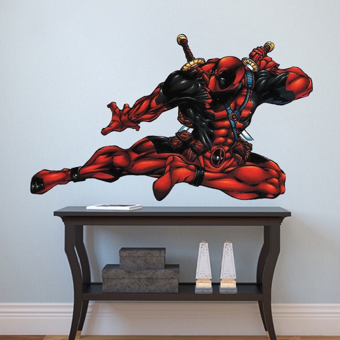 Deadpool Decal Deadpool Wall Decal Deadpool Wall Mural