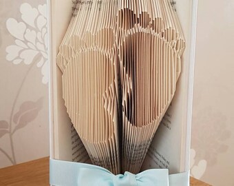 Baby Book Fold, Bookfold, Baby Gift, Baby Boy Folded Book, Baby Book Fold, Baby, Folded Book, Baby Gift, New Baby, Newborn Gift, Baby Girl