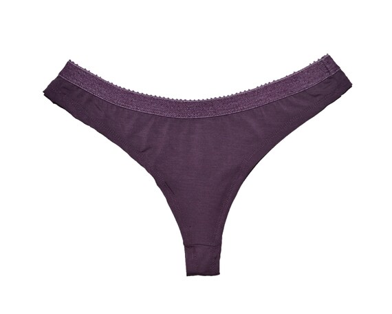 Easy Fit Thong in Purple