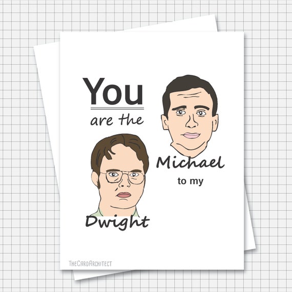 The Office Inspired Card World's Best Boss Friendship