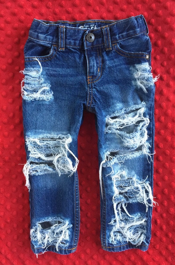 SHREDDERS baby boy girl toddler unisex destroyed distressed