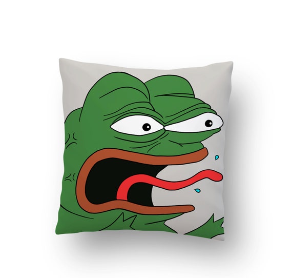 Pepe Frog Meme Pillow Case // Cushion Case // by JuraganAkik