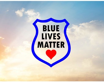 Download Blue lives matter svg | Etsy