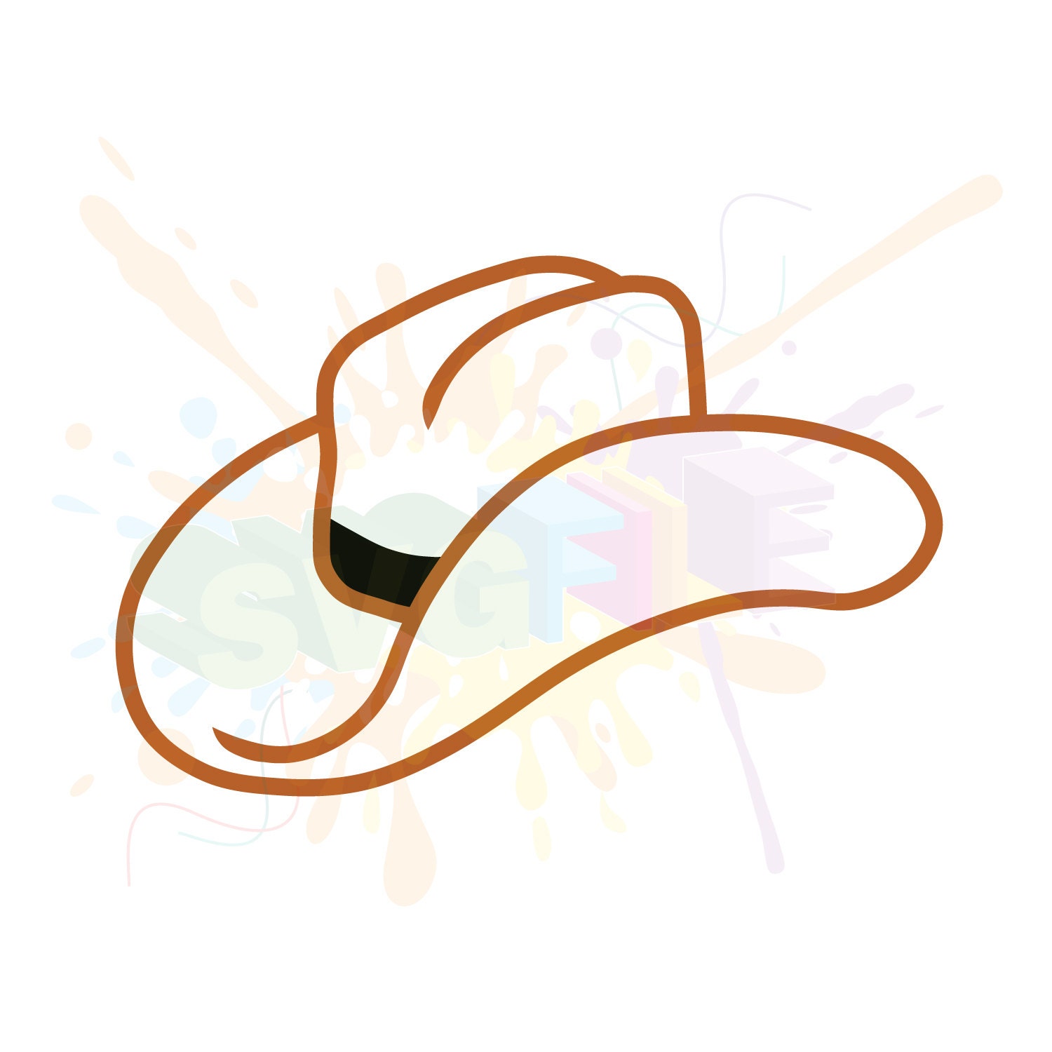 Download Cowboy Hat SVG Files for Cutting Country Cricut Designs SVG