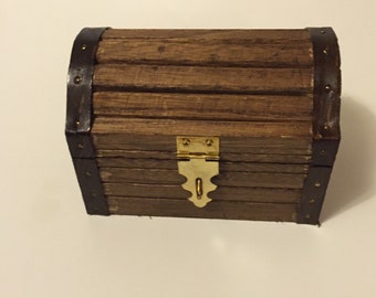 wedding ring bearer treasure chest