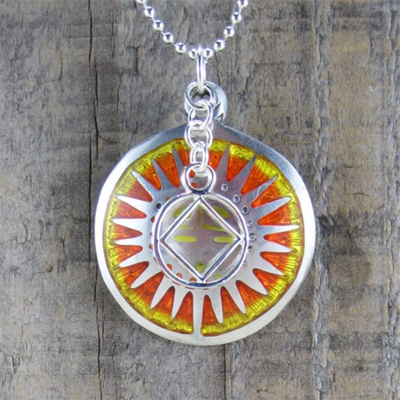 NA Jewelry 12 step necklace Narcotics Anonymous Necklace
