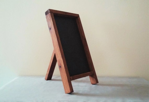 Rustic Chalkboard Easel 6