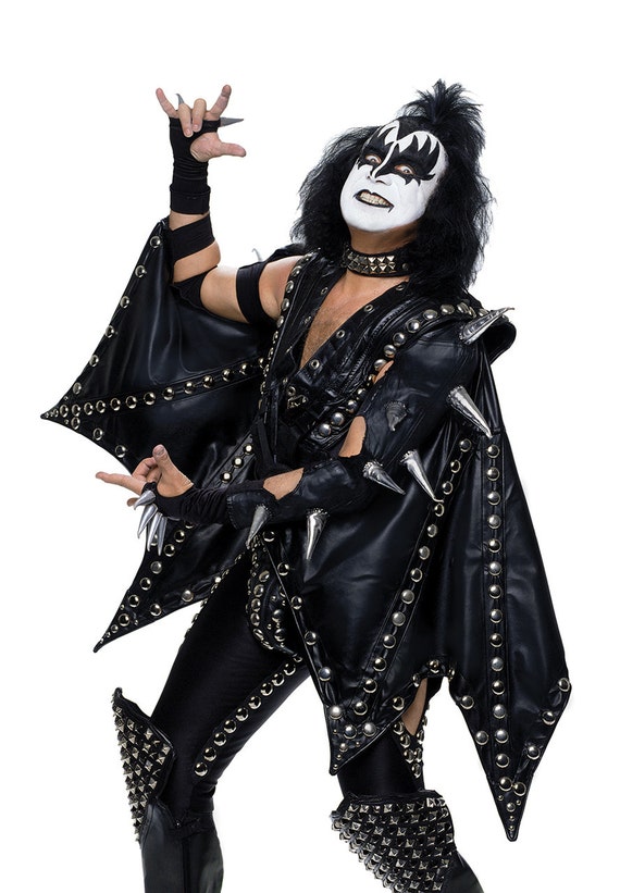 Gene Simmons costume KISS Demon Costume High by PartyTaskBoutique