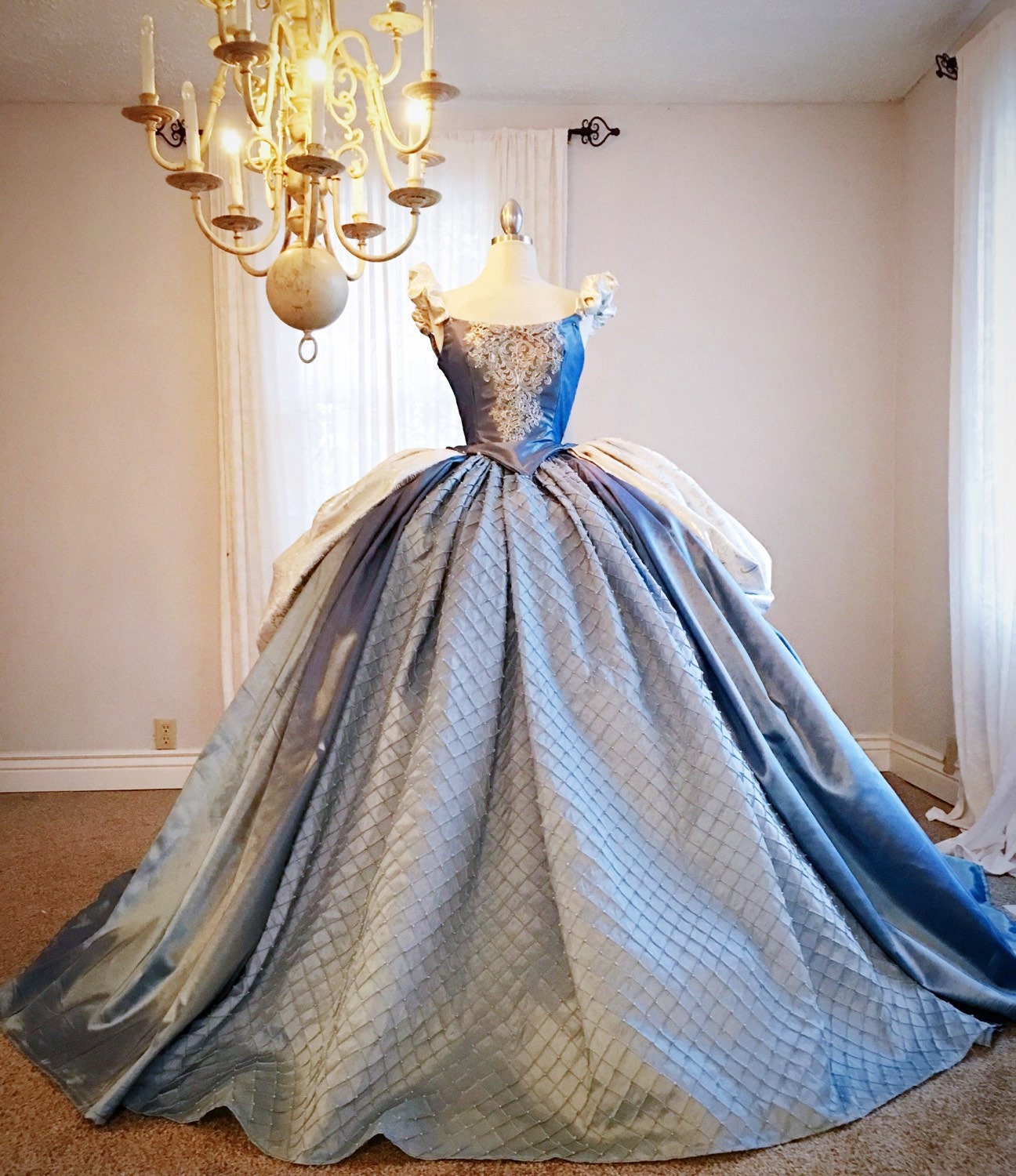 Cinderella Inspired Ball Gown 7842