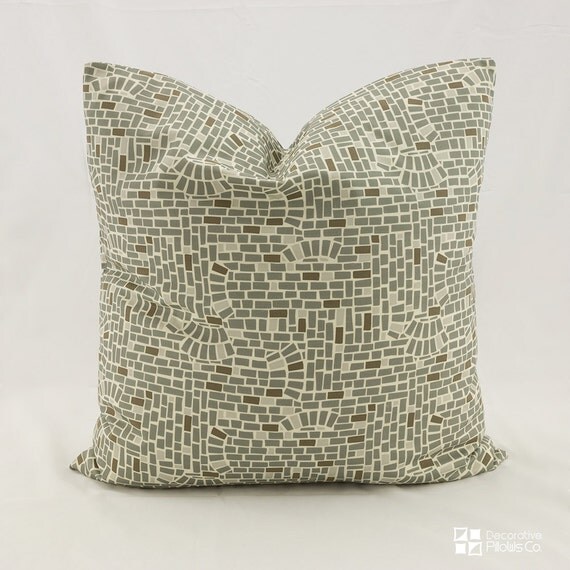 Industrial throw pillow cover industrial by