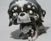 Figurine Littlest Pet Shop LPS #1492 - Bernard L'ermite Rose Coquille Bleue - Très Bon état