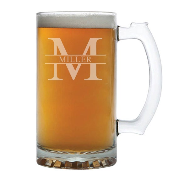 Personalized Beer Mug Custom Beer Mug Engraved by EngravingsEtc