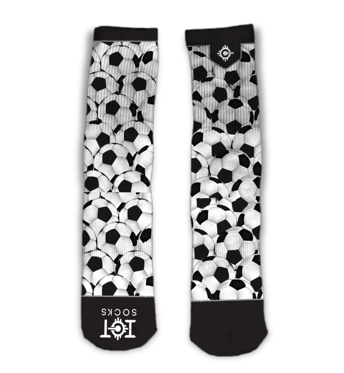 Soccer Ball Custom Socks by Awesome Custom Soccer