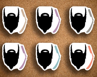 36 Beard Grooming, Haircut, Manly Planner Sticker for Inkwell Press Planner IWP-DCBT1