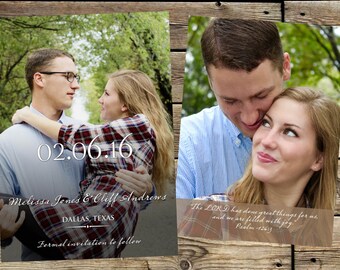 SAVE THE DATE Photo Card