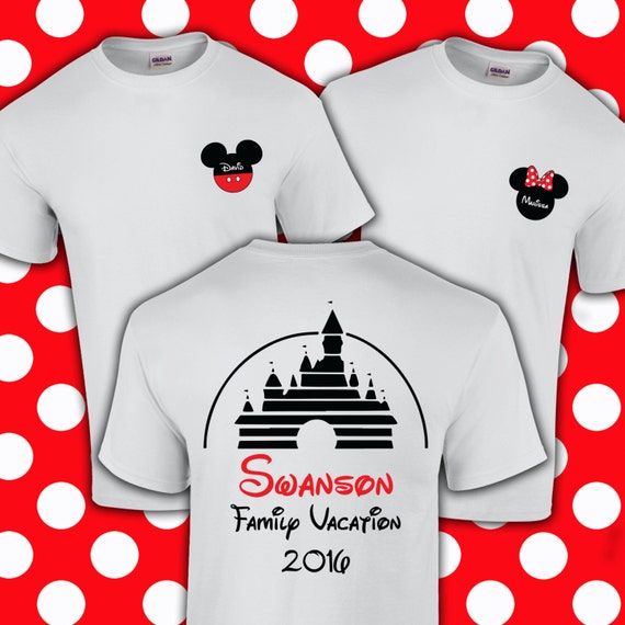 Disney Family Vacation T Shirts Customize It Disney