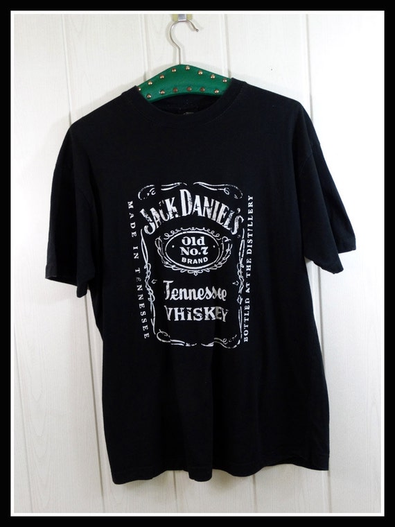 Vintage Jack Daniels T Shirt T-shirt Tshirt by VintageRetroHanger