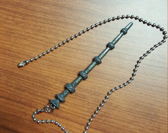 Professor Dumbledore's Magic Wizard Wand Ceiling Fan Beaded Pull Chain in Harry Potter from Hogwarts School